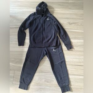 Jordan Black Jumpman Hoodie & Sweatpants Set